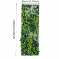 40×120cm Artificial Green Wall Panel – Faux Plant Grass Mat for Door, Background Wall, Party & Home Decor - Artículos HE