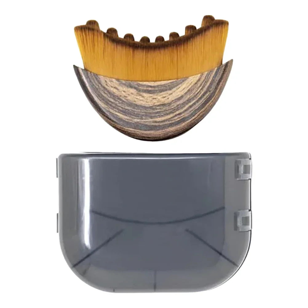 Facial Contour & Lymphatic Drainage Brush – Jawline & Cheekbone Sculpting Massager