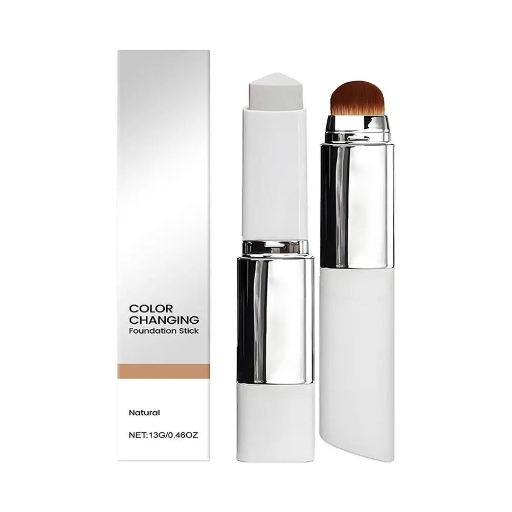 2-in-1 Color-Changing Foundation – Full Coverage & Long-Lasting