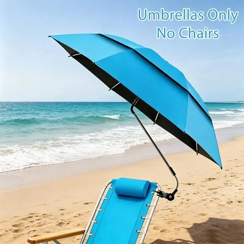 Adjustable Beach Chair Umbrella Outdoor Lightweight Clamp-on Umbrella Multi-functional Stroller Umbrella Wheelchair Stroller - Artículos HE
