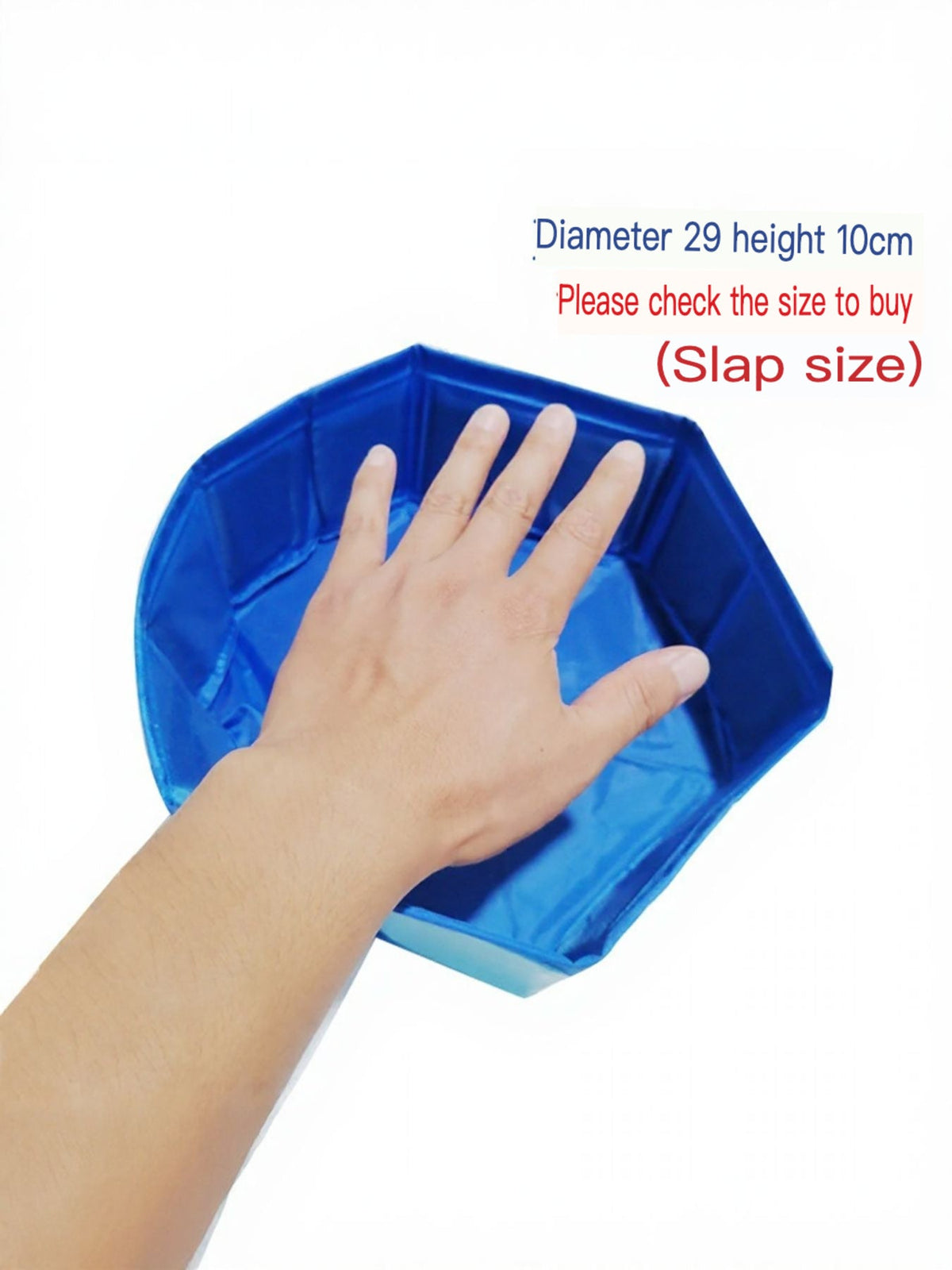 Bañera plegable para mascotas con desagüe lateral - Artículos HE