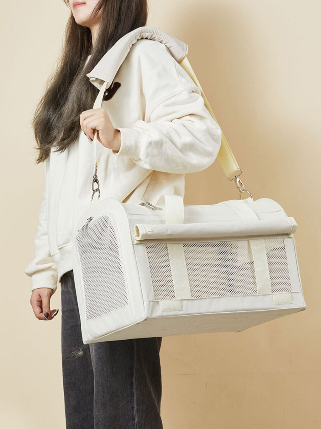 Bolsa transportín cómoda y transpirable para mascotas - Artículos HE