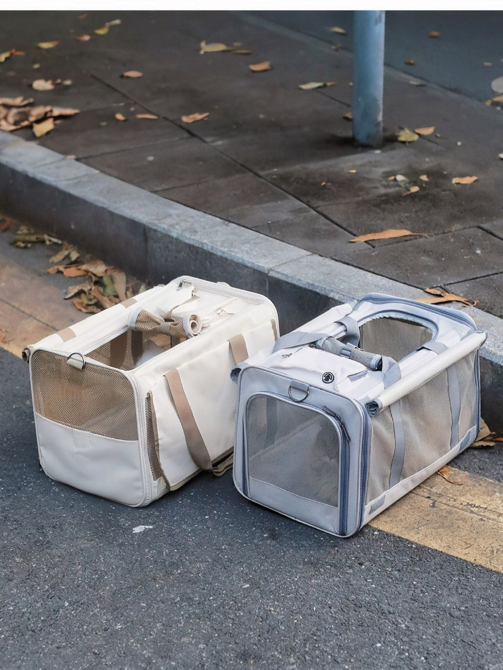 Bolsa transportín transpirable para mascotas (grande) - Artículos HE