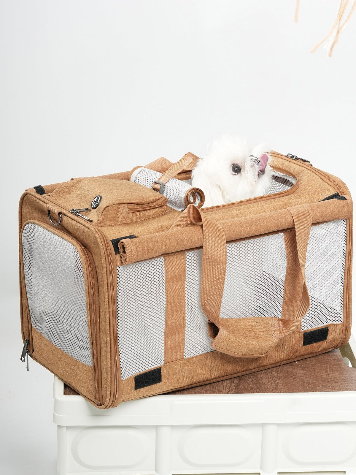 Bolsa transportín transpirable para mascotas (grande) - Artículos HE