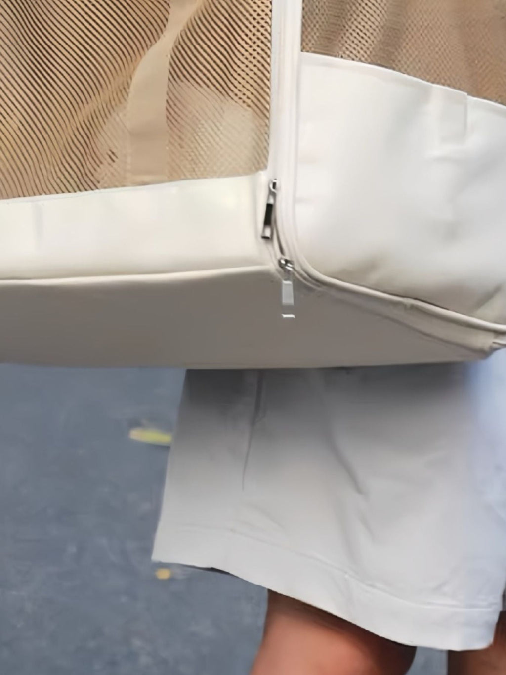 Bolsa transportín transpirable para mascotas (grande) - Artículos HE