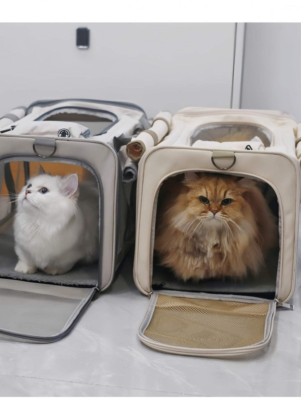 Bolsa transportín transpirable para mascotas (grande) - Artículos HE