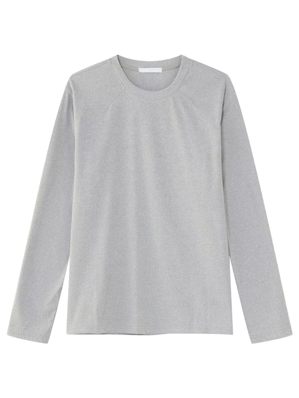 Camiseta de manga larga con cuello redondo para hombre - Artículos HE
