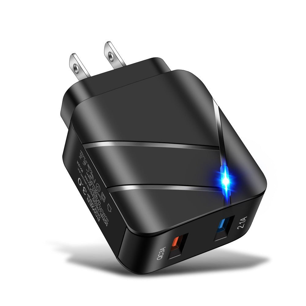 Dual USB QC3.0+2.1A Multi Port Mobile Phone Charger - Artículos HE