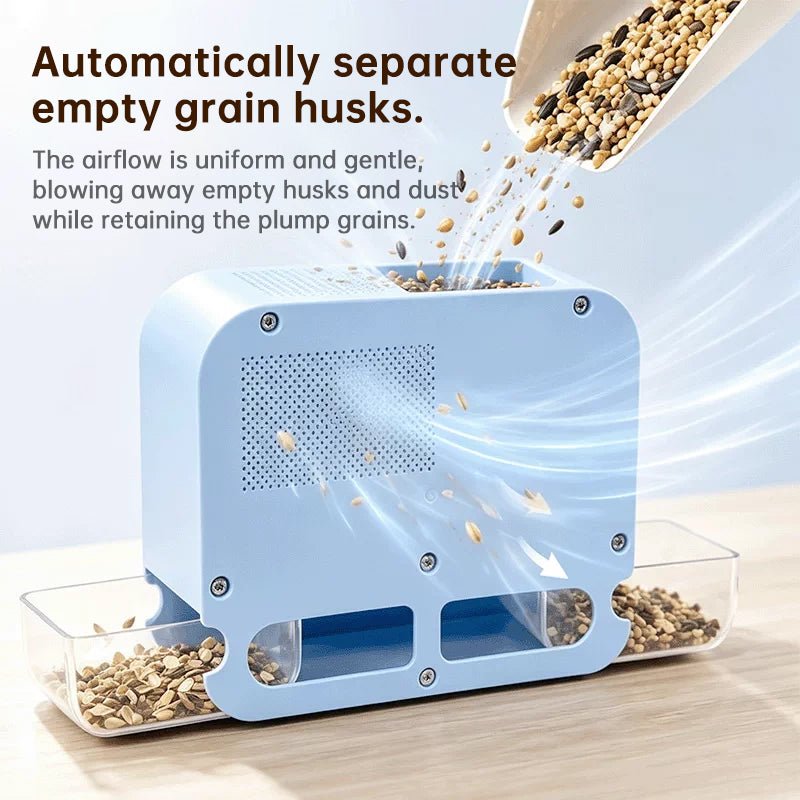 Electric Bird Seed Shell Remover – Adjustable Speed, Easy Clean Peeling Machine - Artículos HE