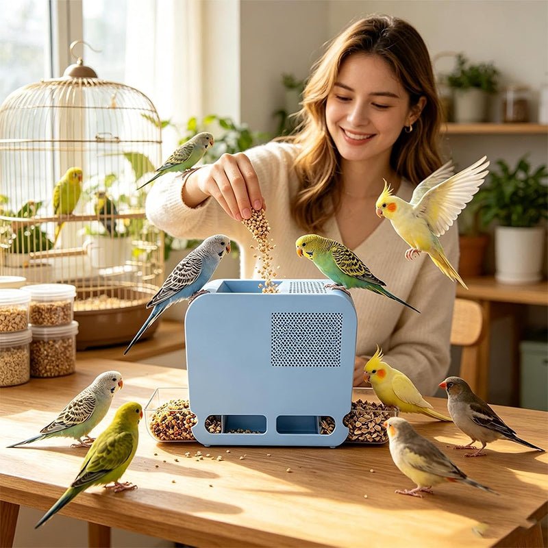 Electric Bird Seed Shell Remover – Adjustable Speed, Easy Clean Peeling Machine - Artículos HE