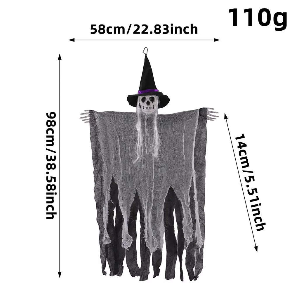 Halloween Skeleton Hanging Ghost Hanging Decorative Ornament - Artículos HE