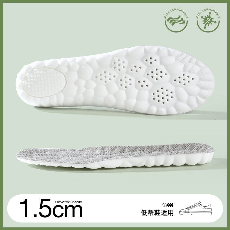 Heightening insole with antibacterial, deodorizing, breathable and sweat-absorbing properties - Artículos HE