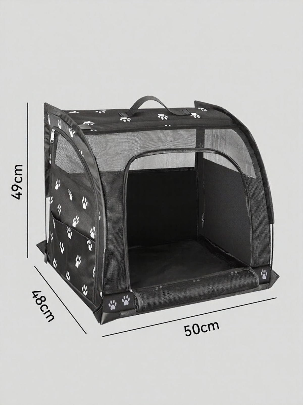 Jaula transportín portátil y transpirable para coche - Artículos HE