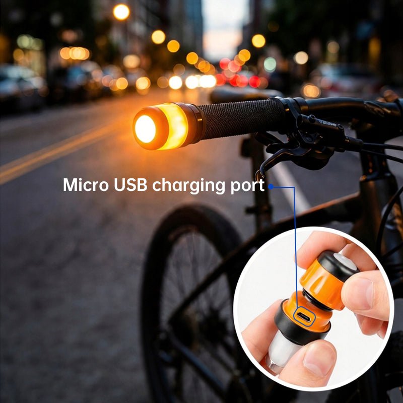 LED Scooter Turn Signal Lights, 2 Pack Waterproof Handlebar Indicators for Ninebot Max G30/ES Series - Artículos HE