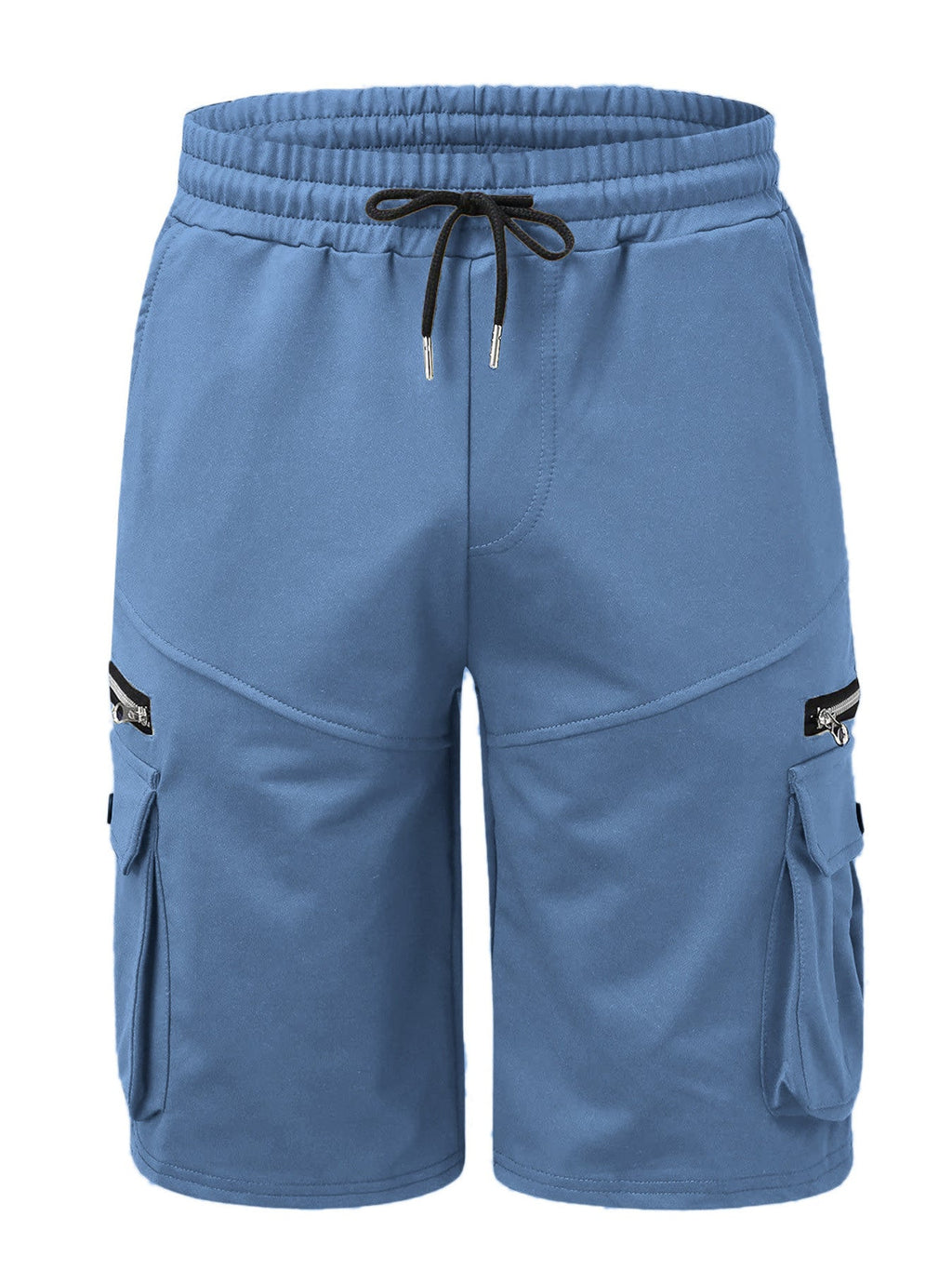 Men's Full Size Drawstring Cargo Shorts Plus Size - Artículos HE