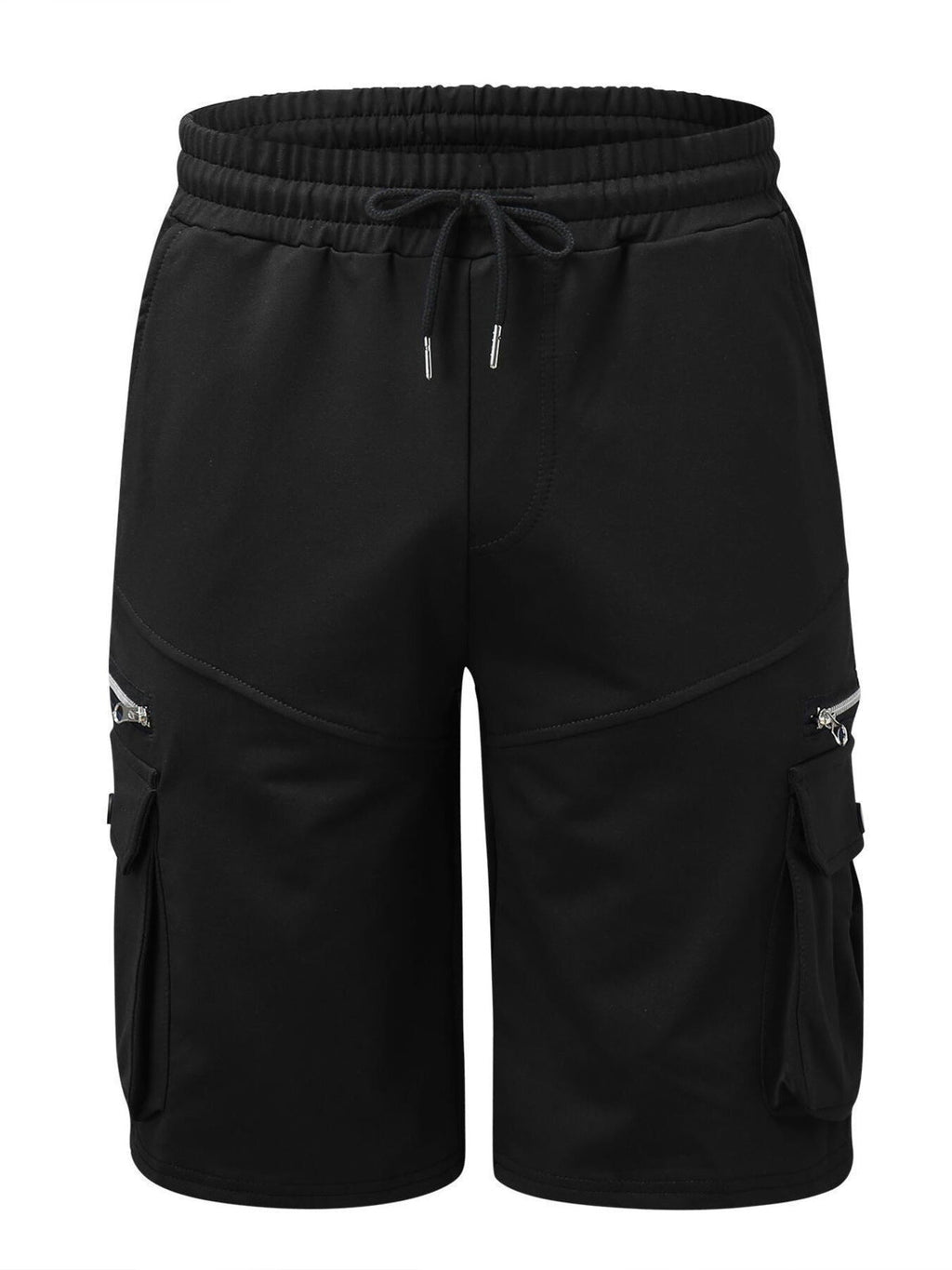Men's Full Size Drawstring Cargo Shorts Plus Size - Artículos HE