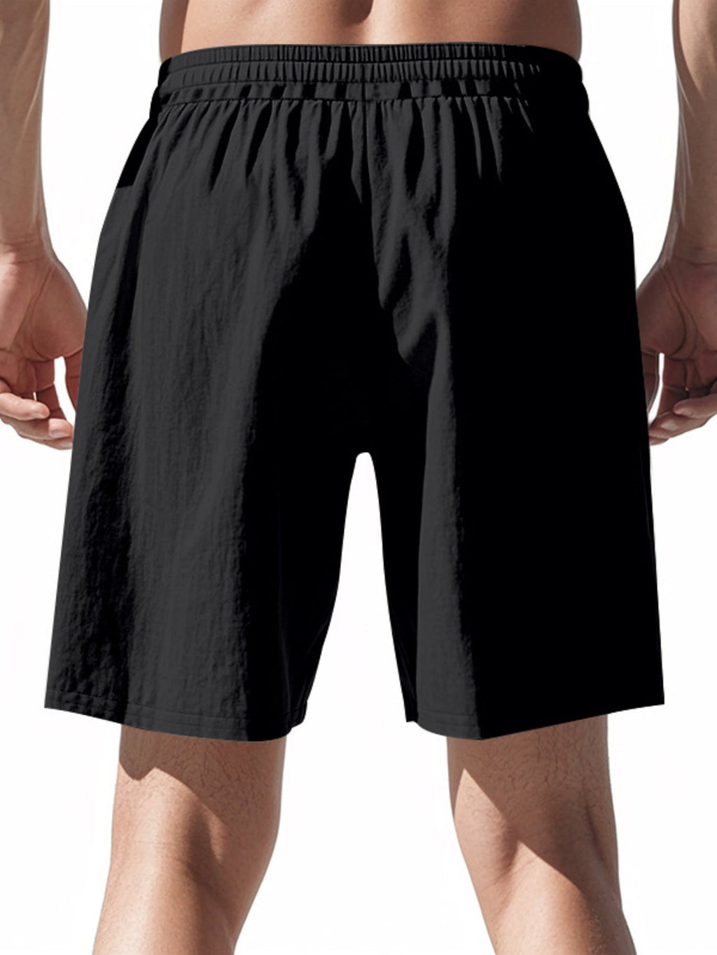 Men's Full Size Drawstring Shorts with Pockets Plus Size - Artículos HE