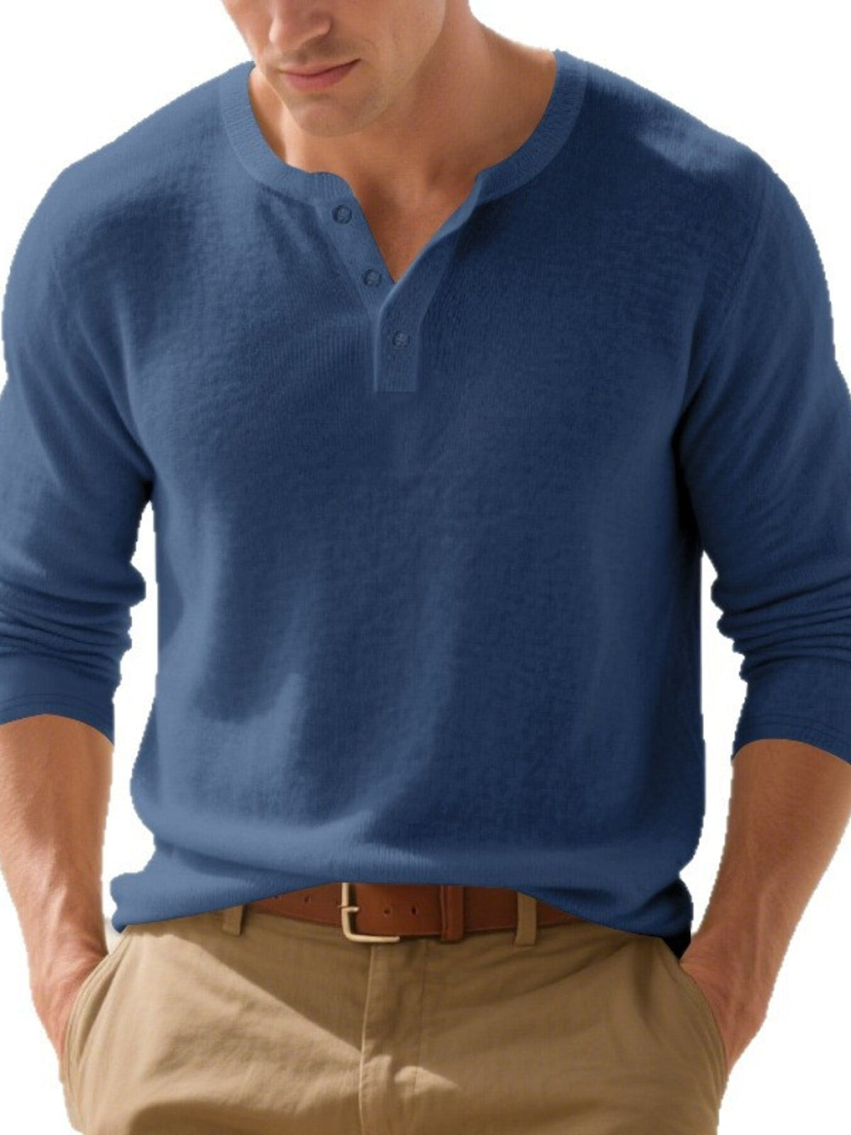 Men's Plus Size Breathable Long Sleeve T-Shirt - Artículos HE