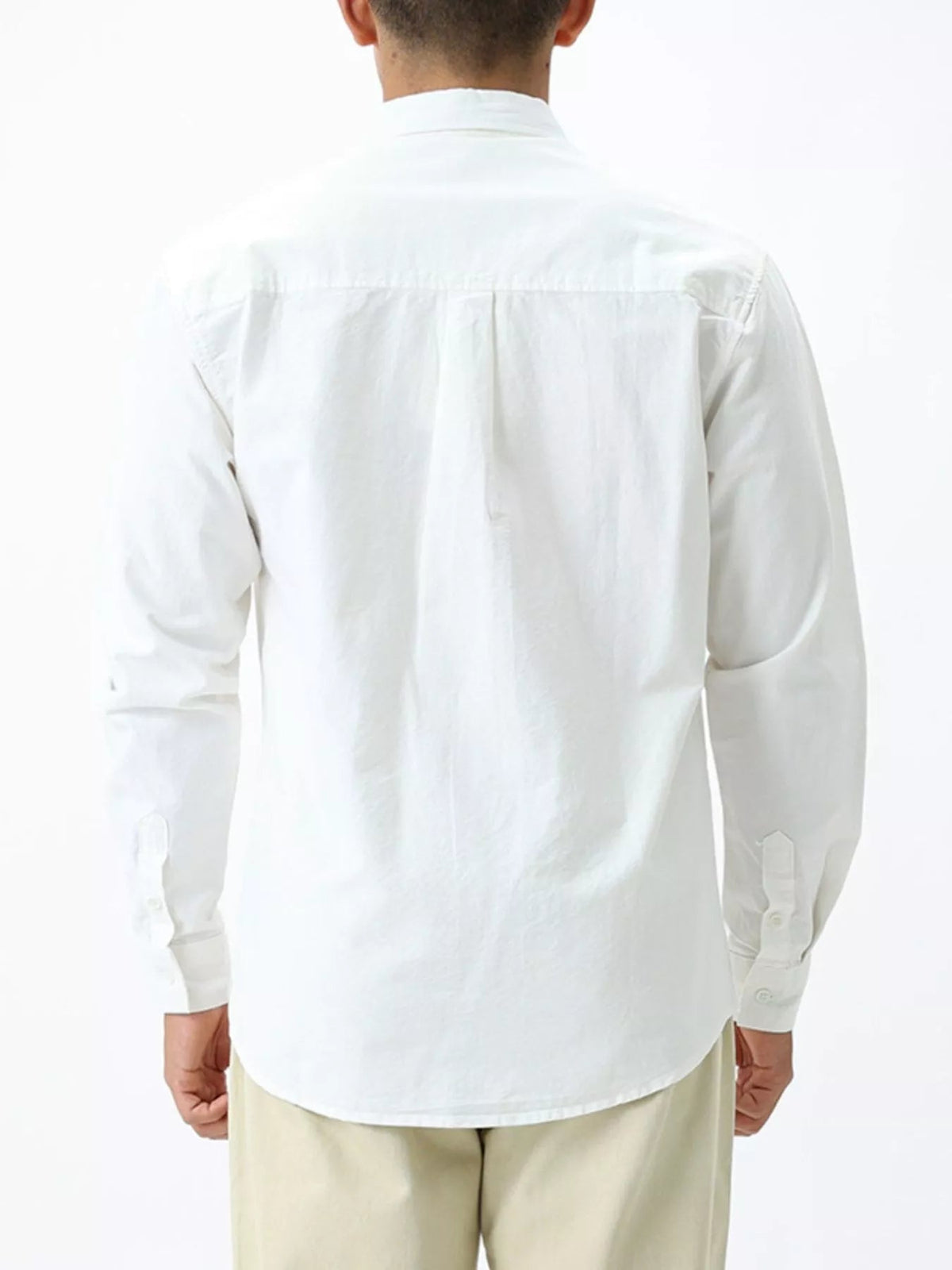 Men's Plus Size Button Up Long Sleeve Shirt - Artículos HE