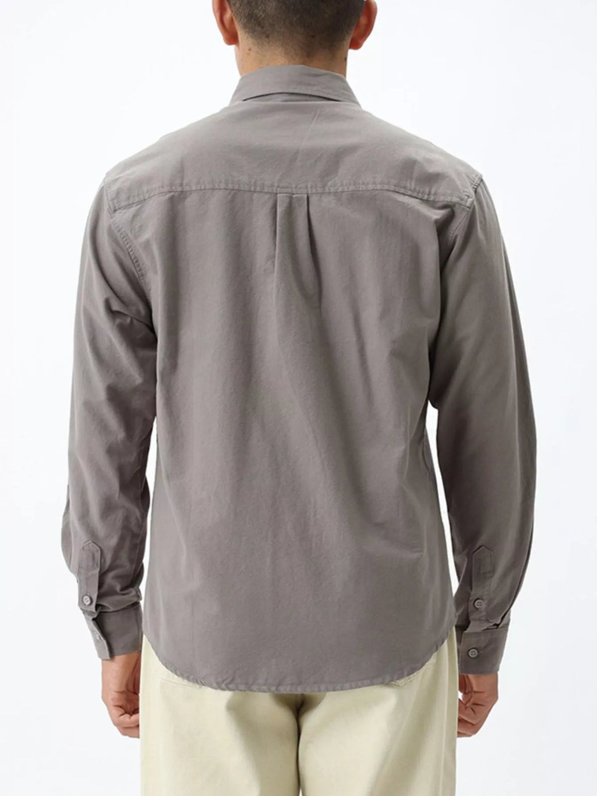 Men's Plus Size Button Up Long Sleeve Shirt - Artículos HE