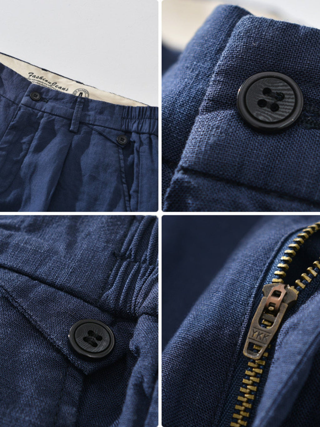 Men's Plus Size Casual Elastic Waist Pants - Artículos HE