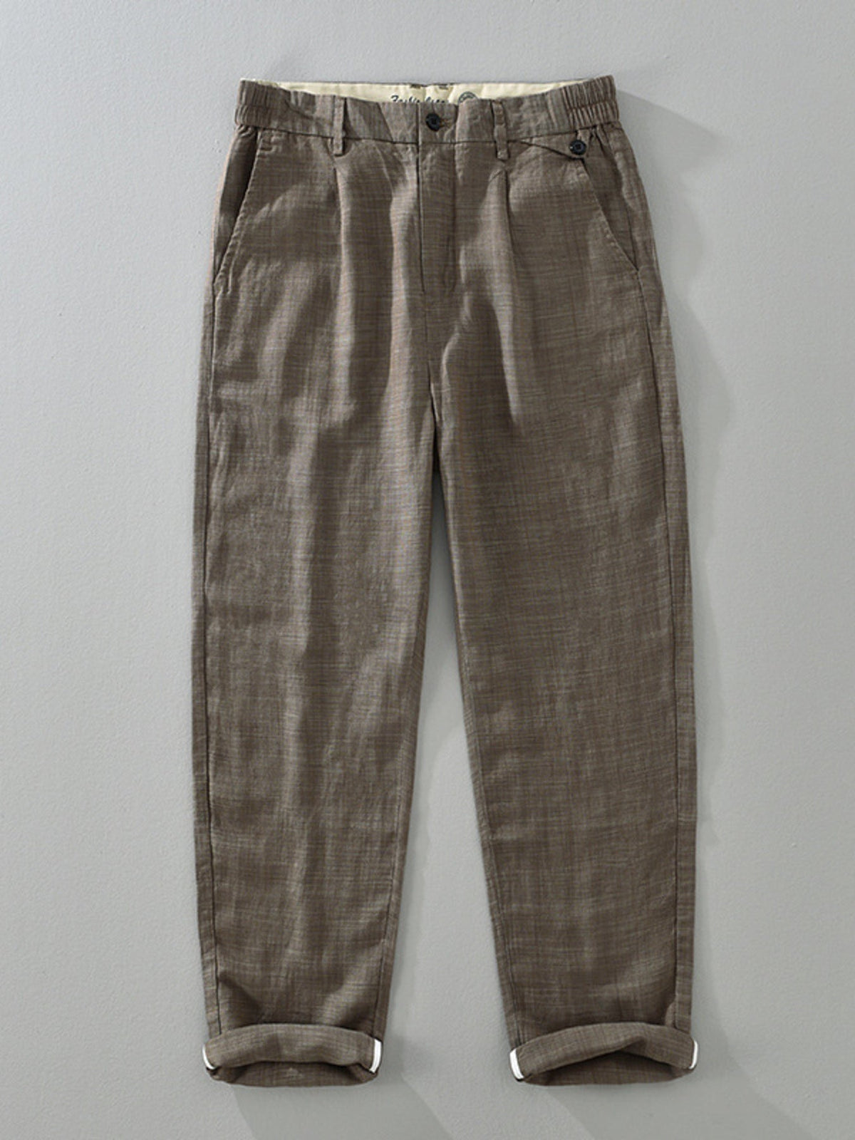 Men's Plus Size Casual Elastic Waist Pants - Artículos HE