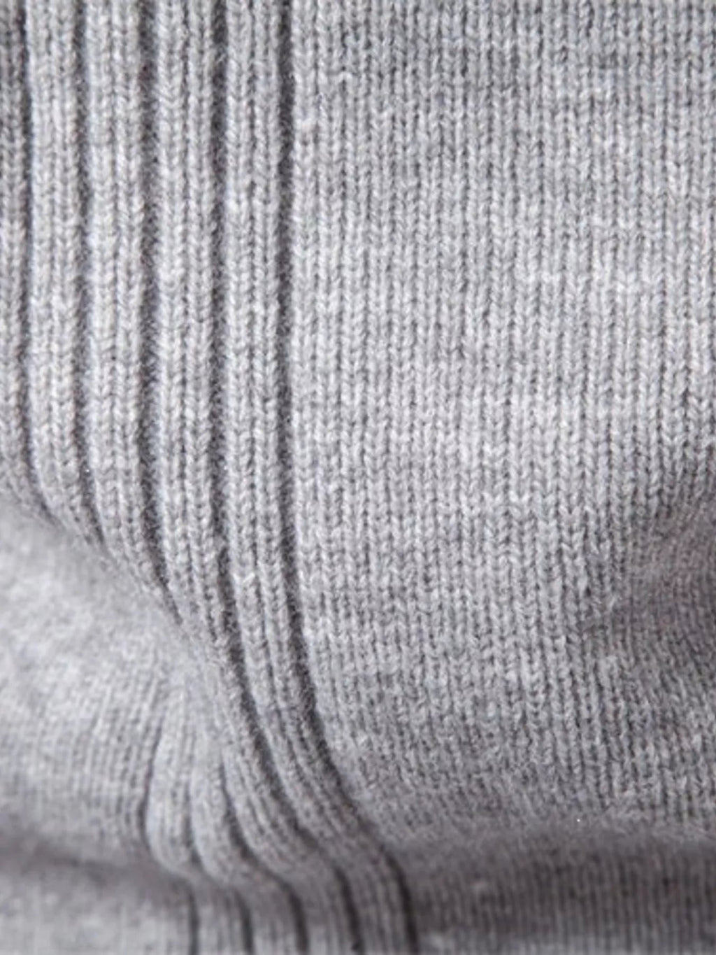 Men's Plus Size Quarter-Zip Ribbed Knit Sweater - Artículos HE