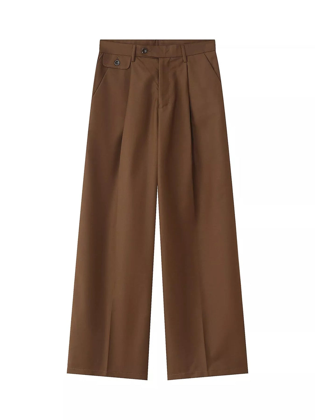 Pantalón de pernera ancha de cintura alta para hombre - Artículos HE