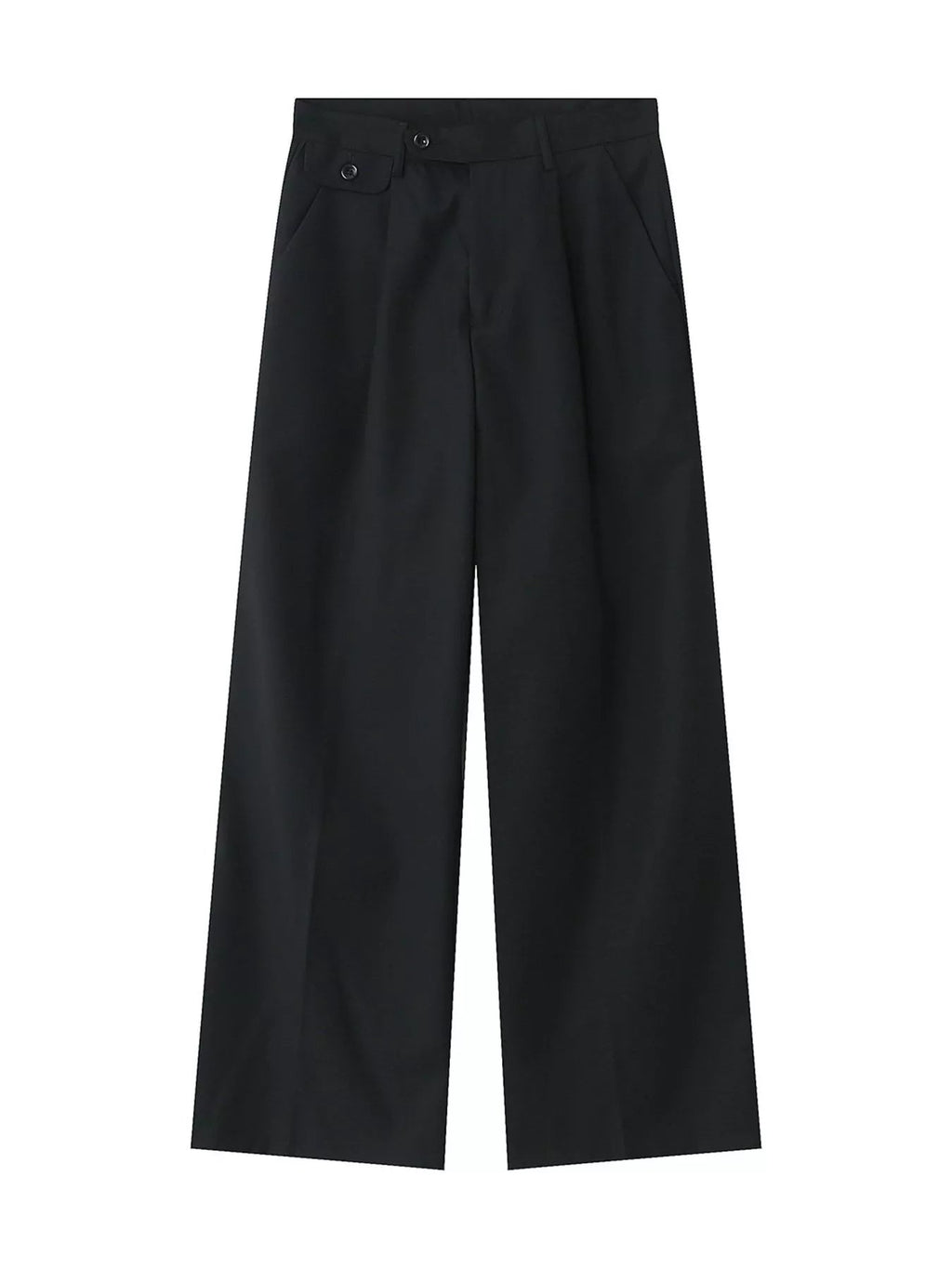 Pantalón de pernera ancha de cintura alta para hombre - Artículos HE