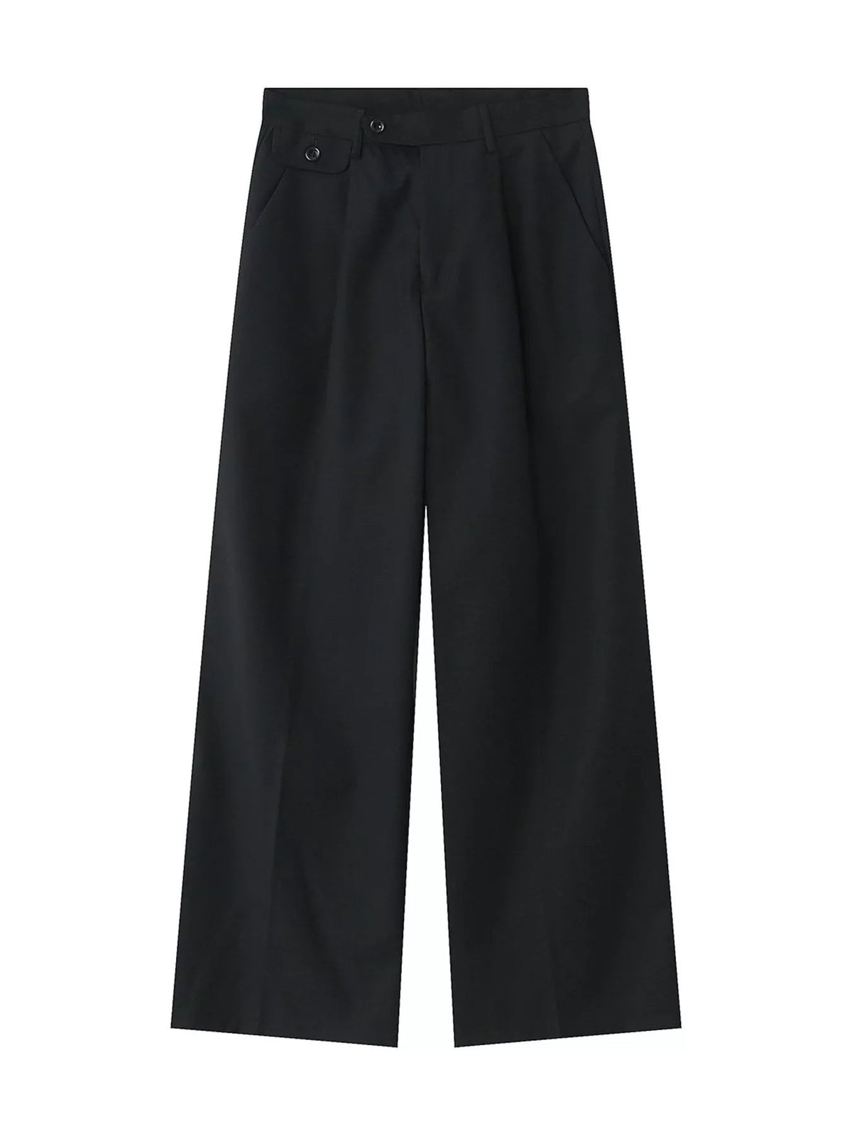 Pantalón de pernera ancha de cintura alta para hombre - Artículos HE