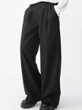 Pantalón de pernera ancha de cintura alta para hombre - Artículos HE