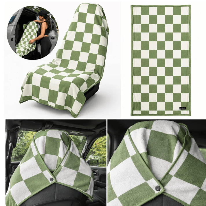 Printed Towel Car Seat Cover - Artículos HE