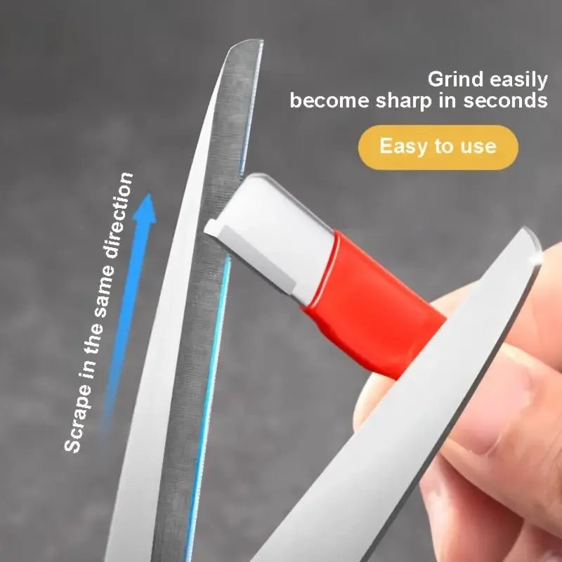 Professional Metal Knife Sharpener Scissors Sharpener Handheld Grindstone For All Blades Kitchen Knife Scissor Garden Shear Tool - Artículos HE
