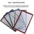 PSA Certified Metal Card Holder with UV Resistant Tempered Glass Cover and Magnetic Secure Frame for Collectible Gaming Cards an - Artículos HE