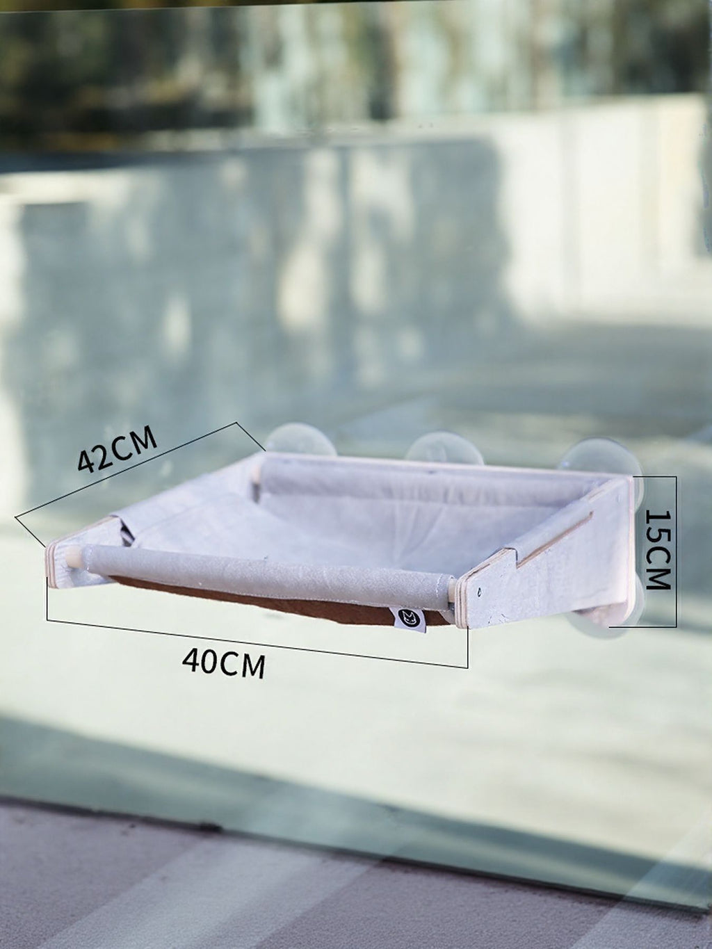Rascador para gatos con ventosa para ventana - Artículos HE