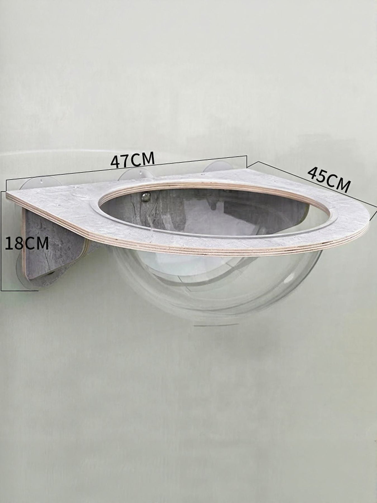 Rascador para gatos con ventosa para ventana - Artículos HE
