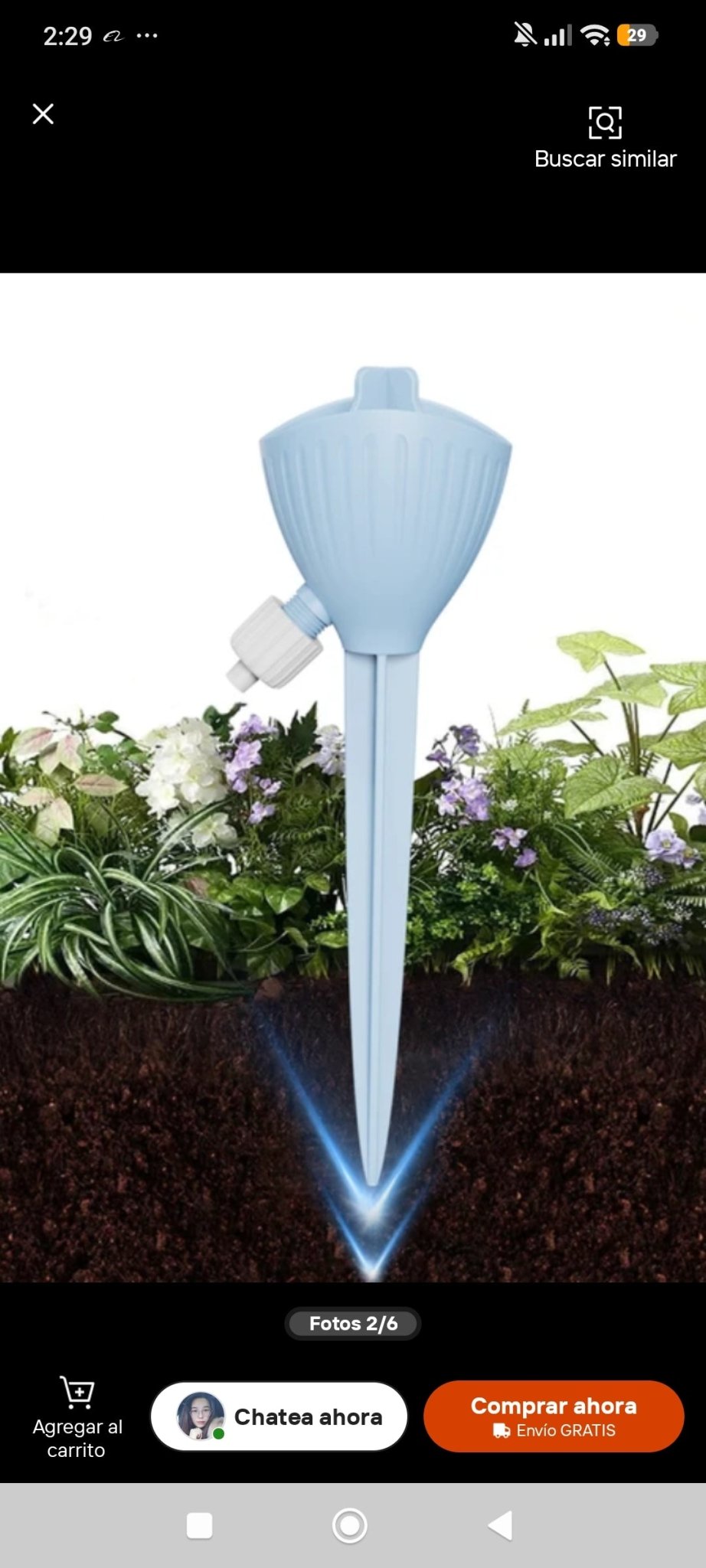 Riego Automático por Goteo para Macetas – Set de 2 o 4 Unidades con Pieza Cerámica - Artículos HE