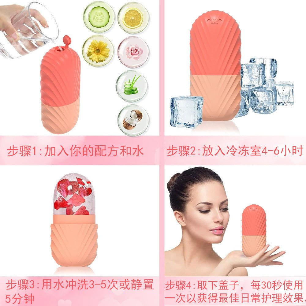 Silicone Ice Cube Molds for Face Masks - Artículos HE