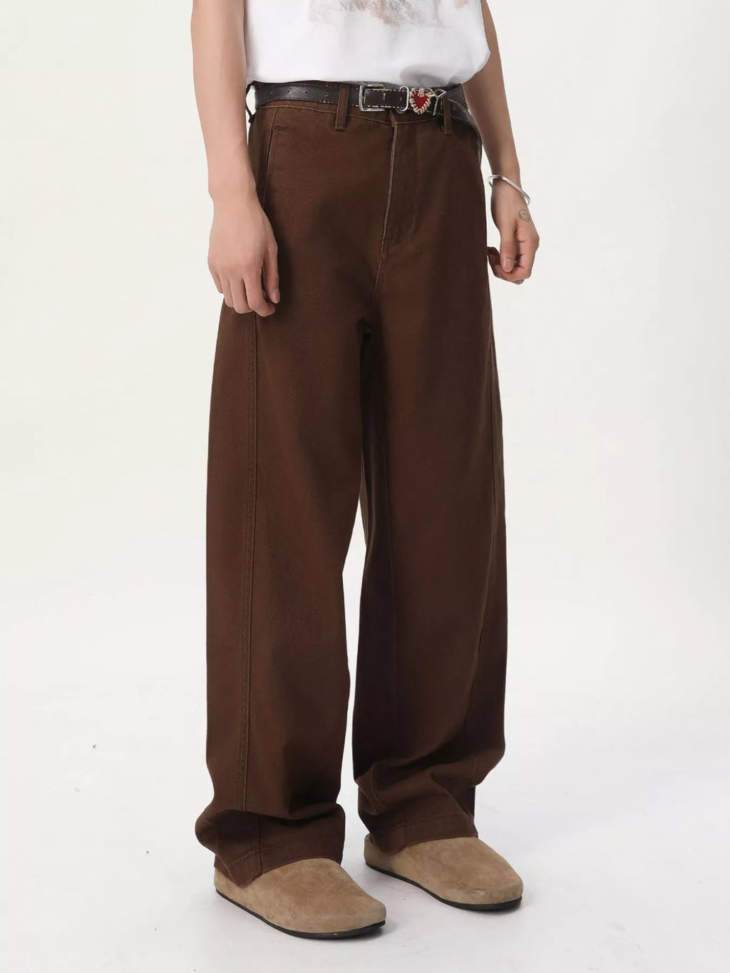 Vaqueros vintage de pernera ancha para hombre - Artículos HE