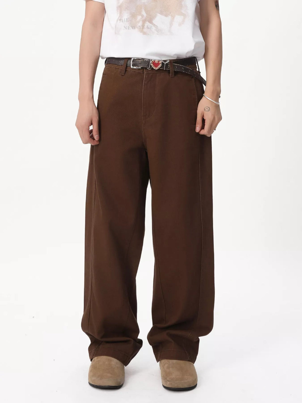 Vaqueros vintage de pernera ancha para hombre - Artículos HE