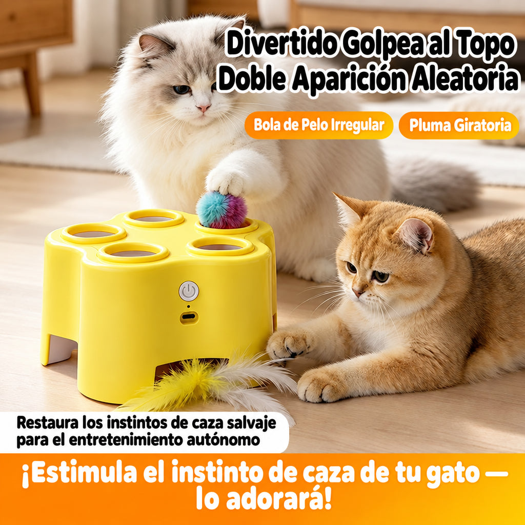Whac-A-Mole Cat Toy - Artículos HE