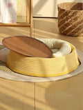 Woven Rattan Pet Nest - Artículos HE