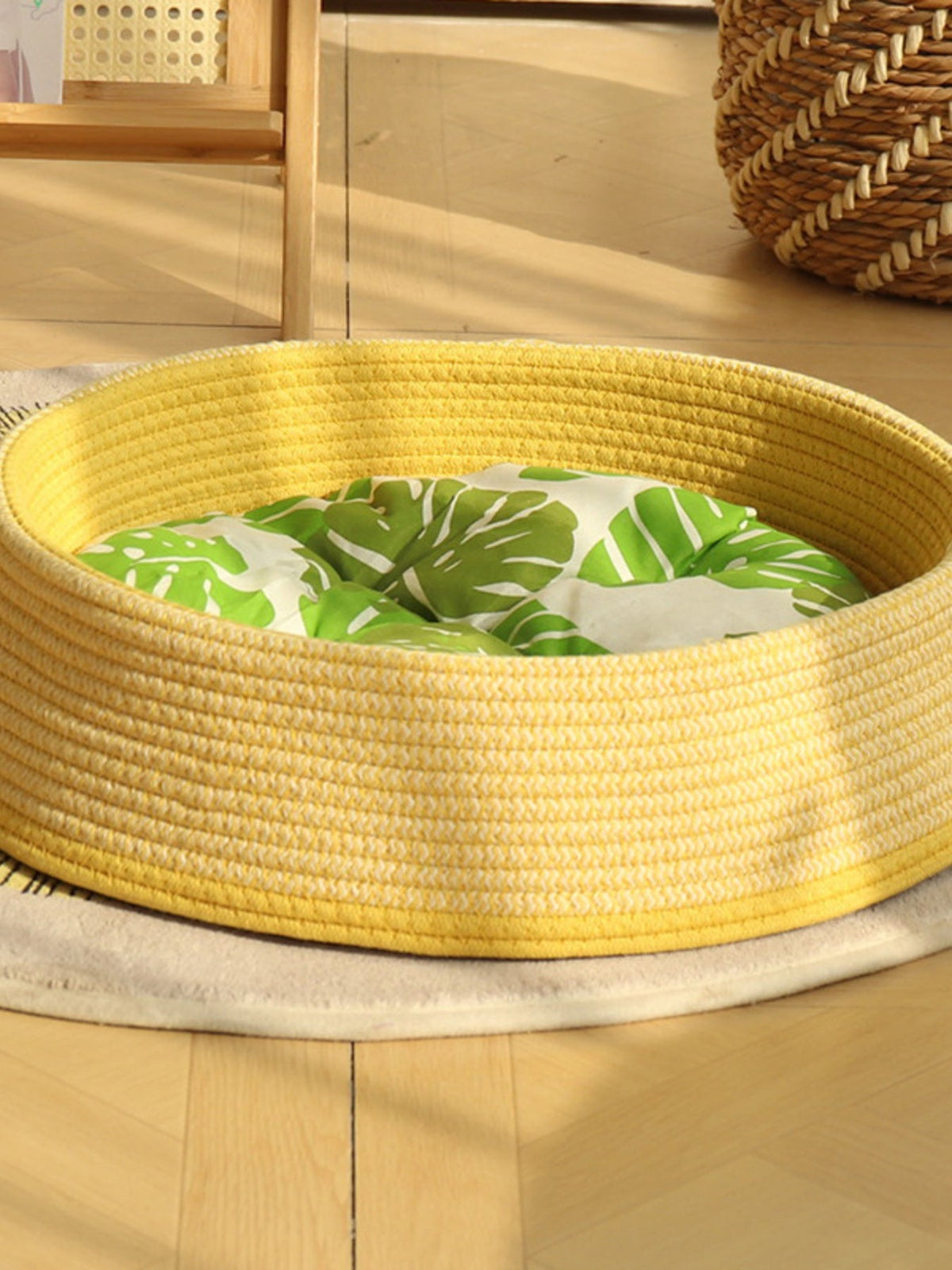 Woven Rattan Pet Nest - Artículos HE
